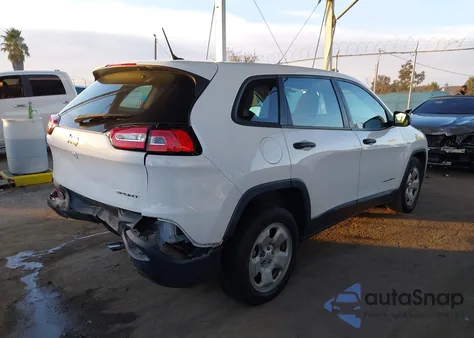 2017 Jeep Cherokee Sport Fwd from USA, damaged, VIN 1C4PJLAB5HW654417